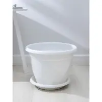 Горшок для цветов с поддоном &laquo;Борнео&raquo;, 25.8 л, пластиковый, цвет мраморный