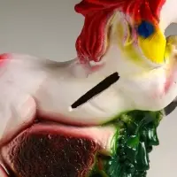 Копилка "Лошадь с ёлкой" 13х13х6,5 см, белый Копилка "Лошадь с ёлкой" 13х13х6,5 см, белый