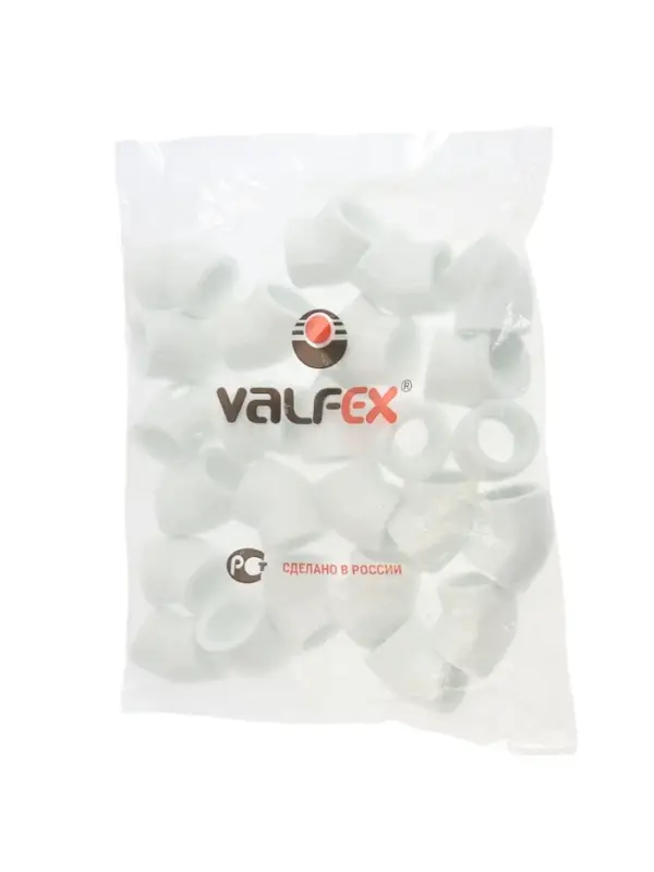 Уголок VALFEX, полипропиленовый, 32 мм, 45°