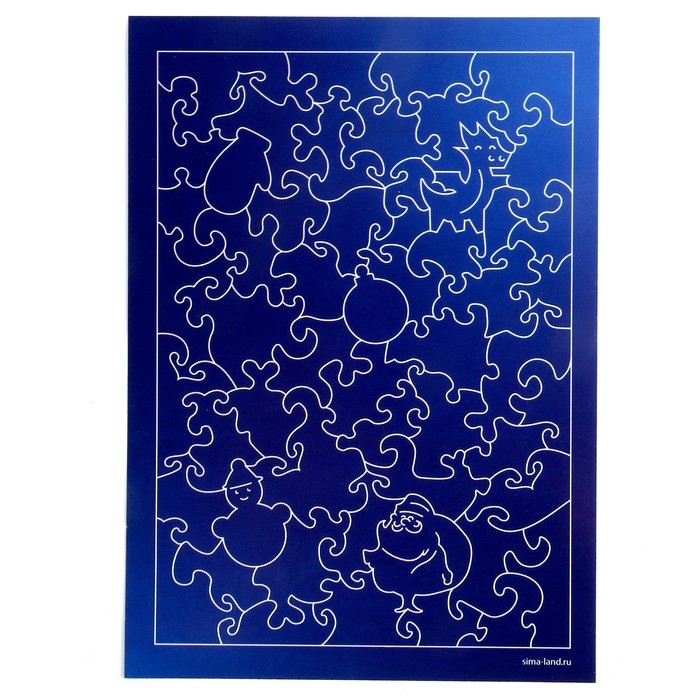 Фигурный пазл «Дракончик» Фигурный пазл «Дракончик»