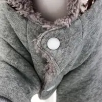 Комбинезон "Лапландия", с подкладом, размер S (ДС 25, ОГ 35, ОШ 25см), серый/бордо Комбинезон "Лапландия", с подкладом, размер S (ДС 25, ОГ 35, ОШ 25см), серый/бордо