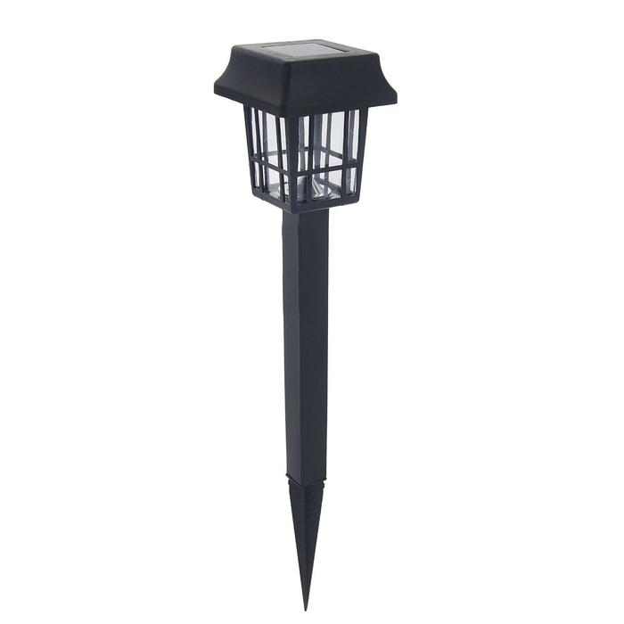 Садовый светильник на солнечной батарее «Фонарик», 7 × 32 ×7 см, 1 LED, свечение белое Садовый светильник на солнечной батарее «Фонарик», 7 × 32 ×7 см, 1 LED, свечение белое