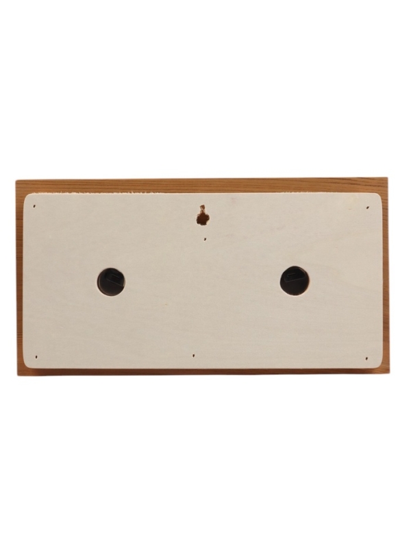 Термометр-гигрометр для бани и сауны, деревянный с корпусом из нержавеющей стали Термометр-гигрометр для бани и сауны, деревянный с корпусом из нержавеющей стали