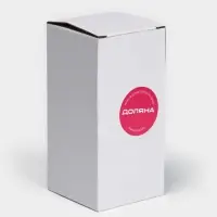 Бутылка для соусов и масла Доляна &laquo;Парфе&raquo;, 600 мл, 8&times;16.5 см, с пробковой крышкой, стекло, прозрачная