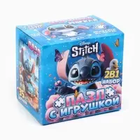 Набор пазл с игрушкой "Стич"