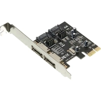 Контроллер PCI-E ASM1061 SATA III 2xE-SATA 2xSATA Ret(PCIE SATAIII 2 PORT)