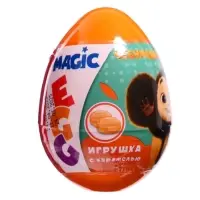 Игрушка &laquo;Чебурашка&raquo;, в пластиковом яйце MAGIC EGG, с карамелью 10г