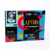 Картина по номерам на холсте с подрамником &laquo;Давид&raquo;, 30&times;40 см