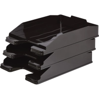 Лоток горизонтальный черный, ОФ 444
