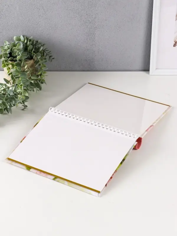 Фотоальбом 10 магнитных листов "Нежные розы"  23X28см, пер-т внутр.спираль