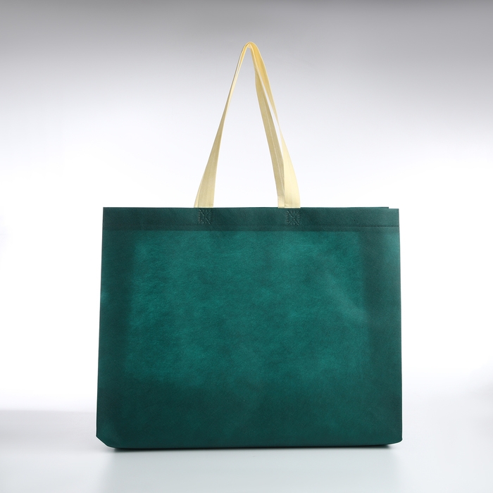 Сумка пляжная без застёжки, цвет зелёный Сумка пляжная без застёжки, цвет зелёный