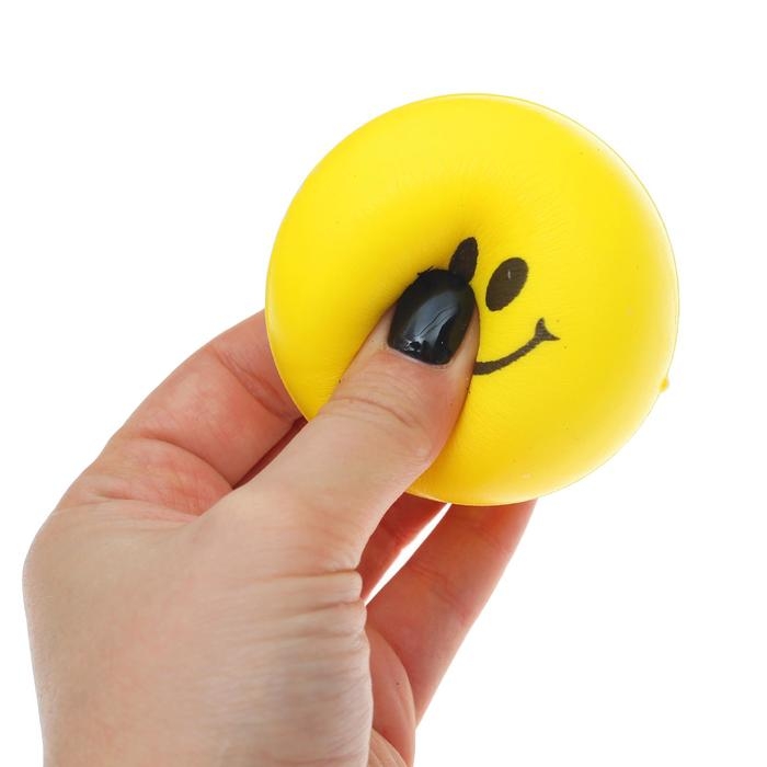 Мялка-сквиши «Смайл», цвета МИКС Мялка-сквиши «Смайл», цвета МИКС