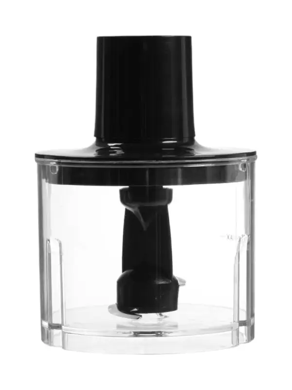 Блендер Sakura SA-6266SBK, погружной, 600 Вт, 2 скорости, стакан 0.7 л, чоппер 0.5 л, венчик