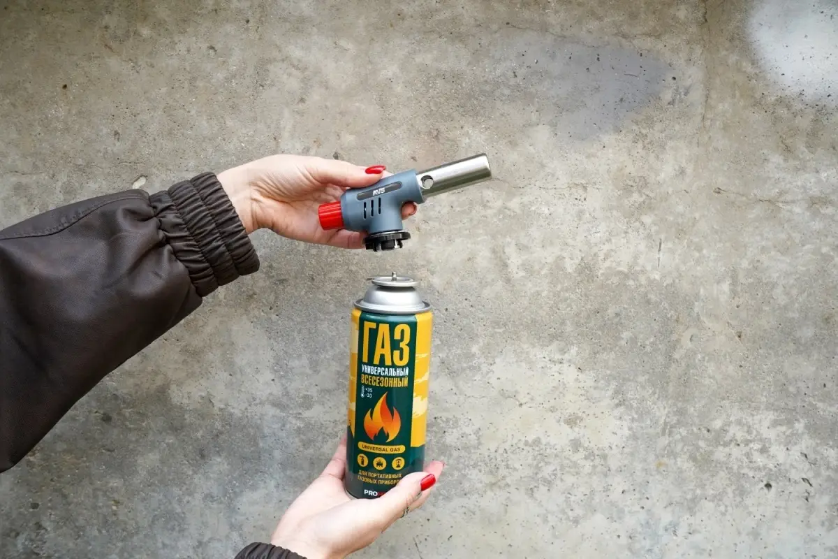 Газовая горелка AVS TG-06 с пьезоподжигом