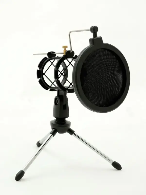 Микрофонная стойка настольная с поп-фильтром