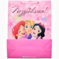 Пакет ламинированный детский &laquo;Поздравляем&raquo;, XXL 46&times;61&times;20 см