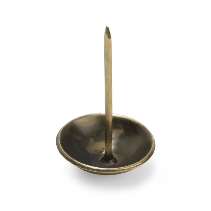 Гвозди ТУНДРА, декоративные, обивочные, 25&times;39 мм, бронза, 100 шт.