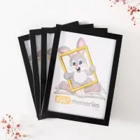 Набор фоторамок для фото 15&times;21 см Keep memories &laquo;Формат&raquo;, 4 шт. чёрный