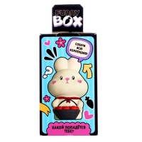 Игрушка - сюрприз Funny box «Зайки»: детский брелок, наклейки