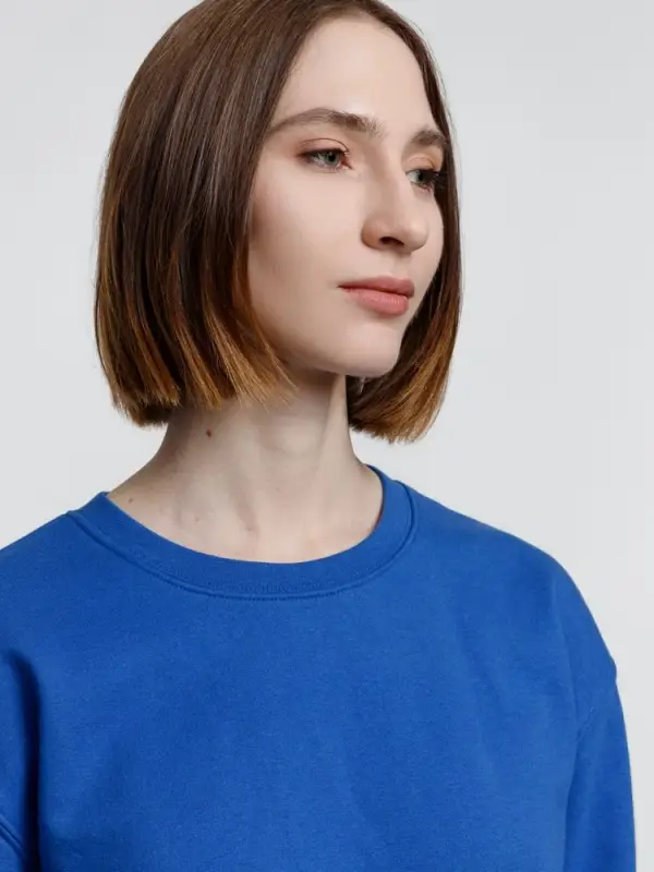 Свитшот унисекс Columbia, ярко-синий, размер XS Свитшот унисекс Columbia, ярко-синий, размер XS