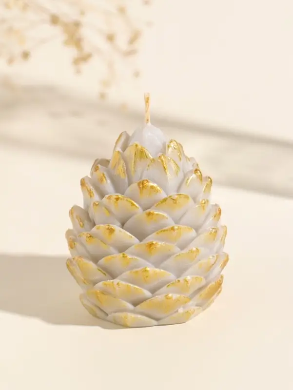 Свеча новогодняя &laquo;Шишка&raquo;, 80&times;60 мм