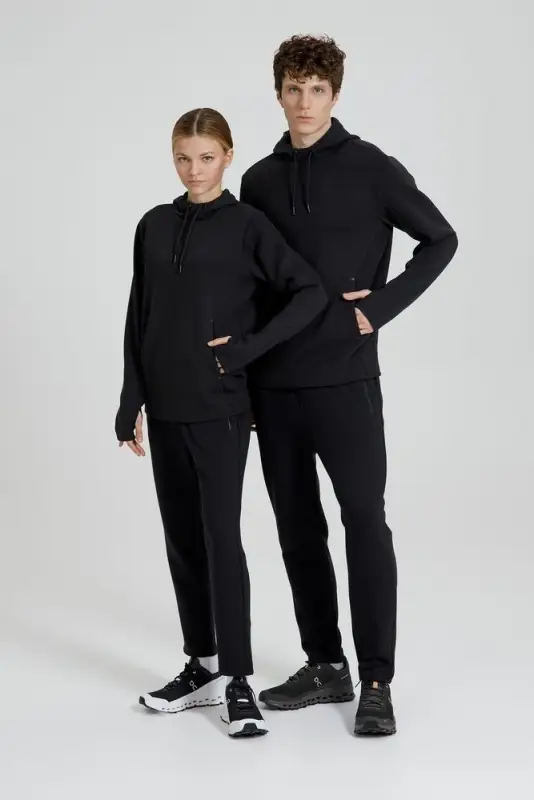 Худи унисекс Begi, черное, размер XS Худи унисекс Begi, черное, размер XS