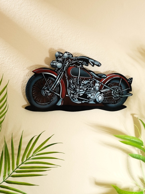 Панно  Панно "Чоппер" дерево 30х16 см, красный