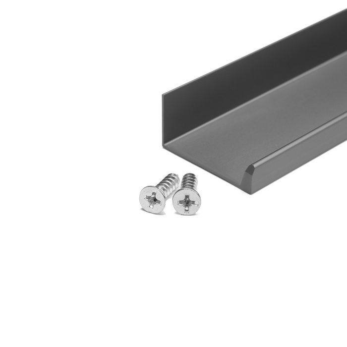 Ручка CAPPIO RT001, L=500 мм, м/о 288 мм, цвет графит, 4 шт. Ручка CAPPIO RT001, L=500 мм, м/о 288 мм, цвет графит, 4 шт.