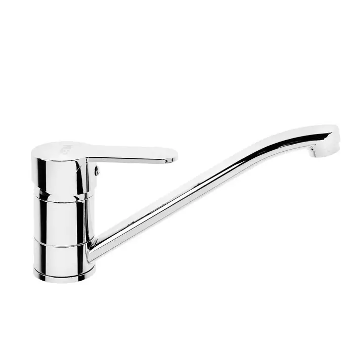 Смеситель для кухни ZEIN Z65350152, картридж 35 мм, излив 25 см, без подводки, хром