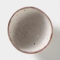 Салатник Хорекс Punto bianca, 600 мл, d=15 см, фарфор, белый