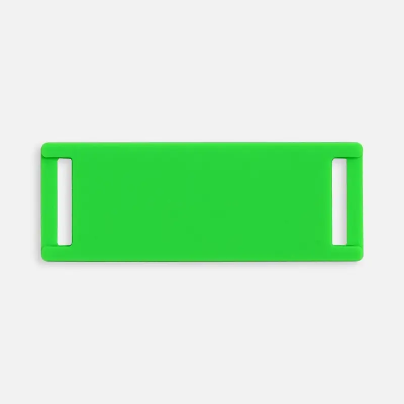 Лейбл из ПВХ Kova, зеленый неон