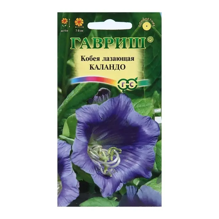 Семена цветов Кобея Семена цветов Кобея "Каландо", ц/п, 5 шт.