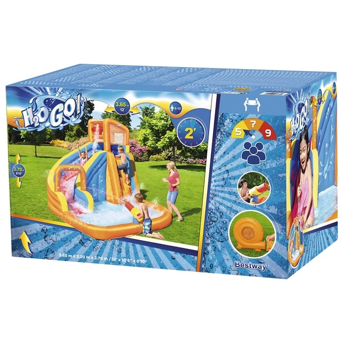 Аквапарк надувной Bestway, 365×320×270 см, от 5-10 лет, 53301 Аквапарк надувной Bestway, 365×320×270 см, от 5-10 лет, 53301