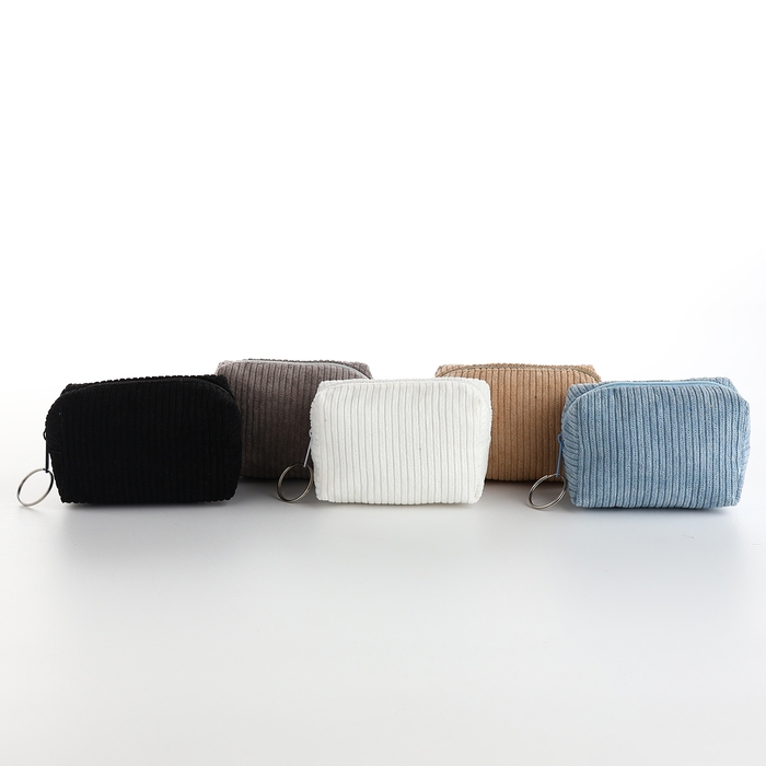 Кошелёк женский на молнии, цвет МИКС