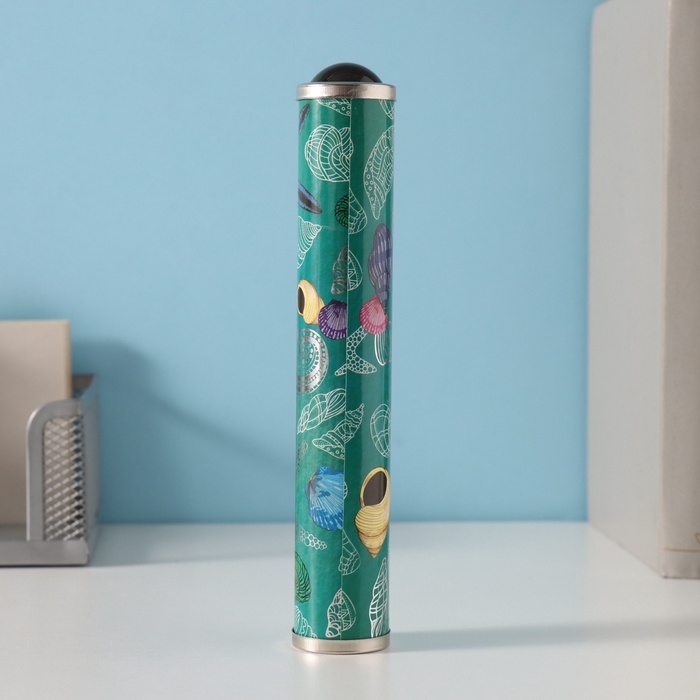 Калейдоскоп Калейдоскоп "Морской с серебрянным тиснением" 17х3х3 см