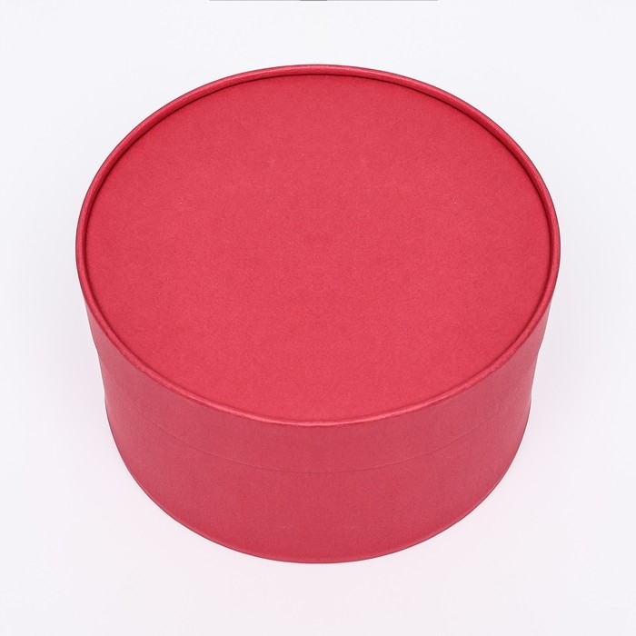 Подарочная коробка Подарочная коробка "Frilly" красный бархат, завальцованная без окна, 21 х 11 см