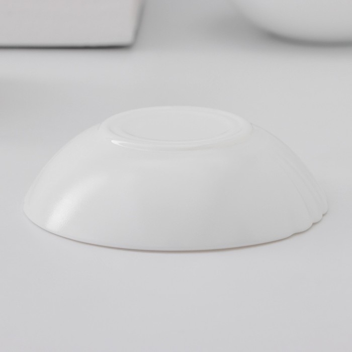 Набор соусников Luminarc Lotusia, d=11 см, стеклокерамика, 6 шт, цвет белый Набор соусников Luminarc Lotusia, d=11 см, стеклокерамика, 6 шт, цвет белый