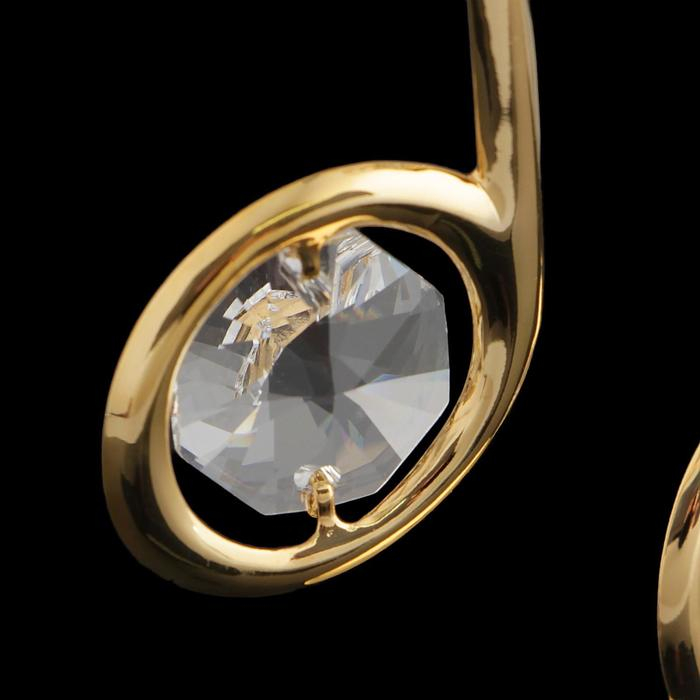 Сувенир «Ноты», 5,5×3,2×9 см, с кристаллами Сувенир «Ноты», 5,5×3,2×9 см, с кристаллами