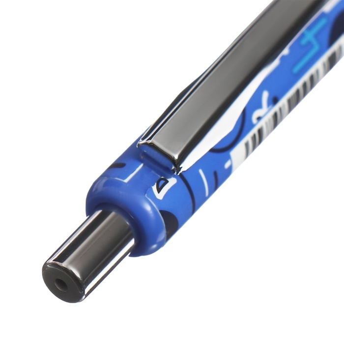 Ручка шариковая автоматическая 0,7 мм, Vinson, синяя масляная, софттач, штрихкод на шт, МИКС Ручка шариковая автоматическая 0,7 мм, Vinson, синяя масляная, софттач, штрихкод на шт, МИКС