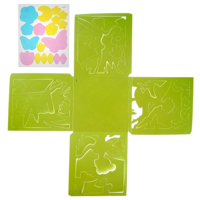 Набор для творчества «Чудесный ночник: фея», 3Д эффект, цветное свечение, с декором, 5+ Набор для творчества «Чудесный ночник: фея», 3Д эффект, цветное свечение, с декором, 5+