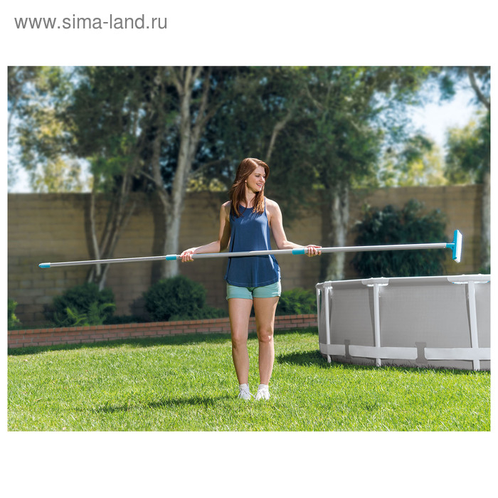 Щётка для чистки бассейна, прямая, 25.4 см, 29052 INTEX Щётка для чистки бассейна, прямая, 25.4 см, 29052 INTEX