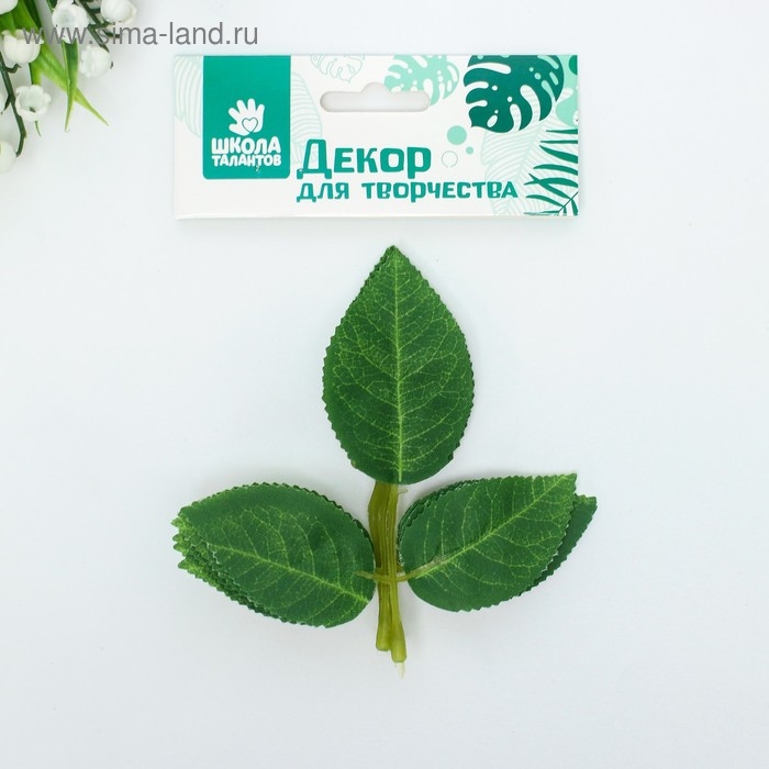 Декор для творчества «Листья № 9», набор 4 шт. Декор для творчества «Листья № 9», набор 4 шт.