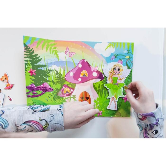 Магнитная игра «Одень куклу: волшебный мир» Магнитная игра «Одень куклу: волшебный мир»