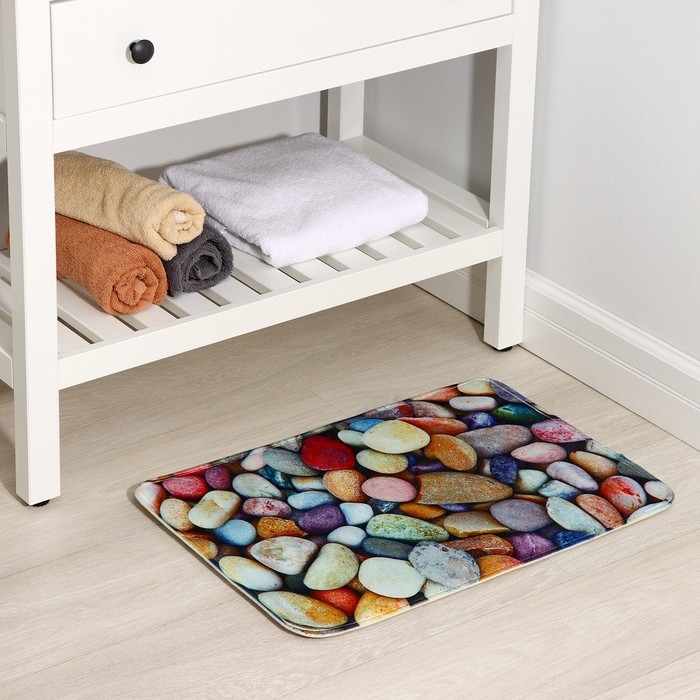 Коврик Доляна «Камни», 40×60 см