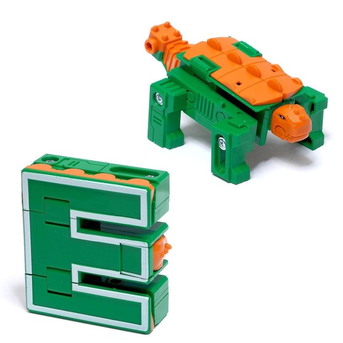 Робот «Дино-буква», трансформируется в динозавра, МИКС