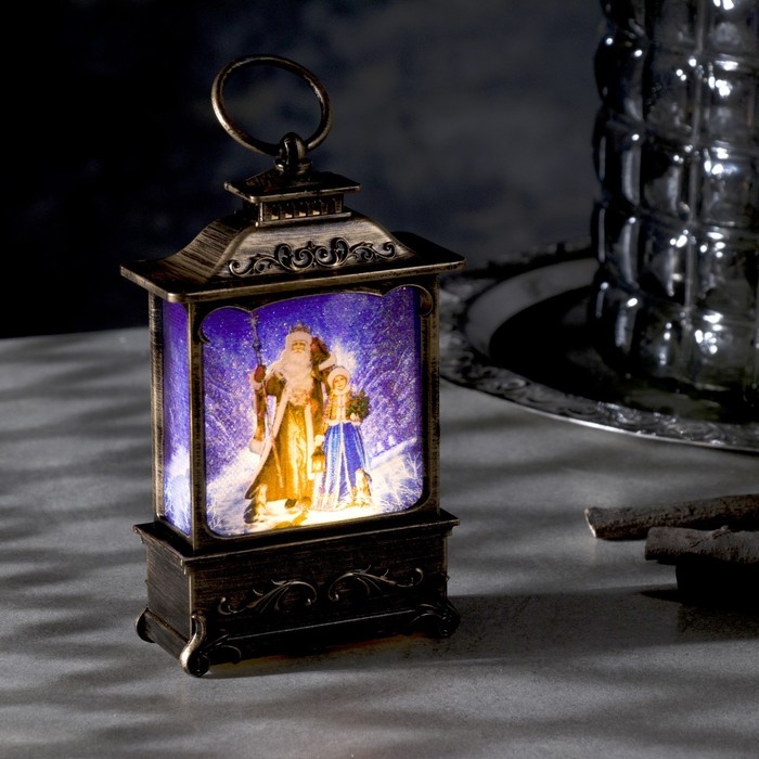 Светодиодная фигура «Дед Мороз и Снегурочка» 7.6 × 13.5 × 3.2 см, пластик, батарейки AG13х3 (в комплекте), свечение тёплое белое Светодиодная фигура «Дед Мороз и Снегурочка» 7.6 × 13.5 × 3.2 см, пластик, батарейки AG13х3 (в комплекте), свечение тёплое белое