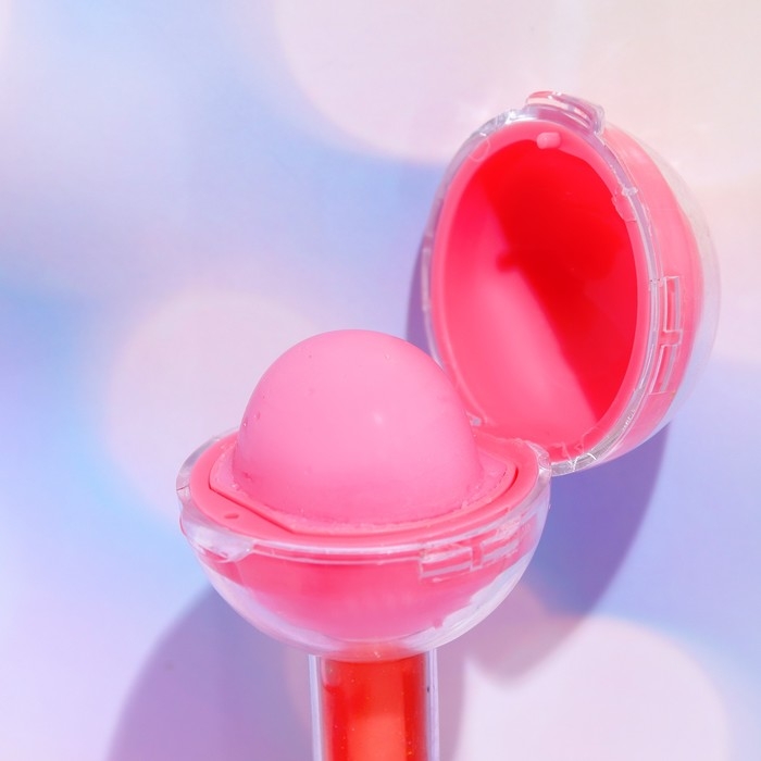 Бальзам и блеск для губ 2 в 1 Бальзам и блеск для губ 2 в 1 "Чупа-чупс", микс