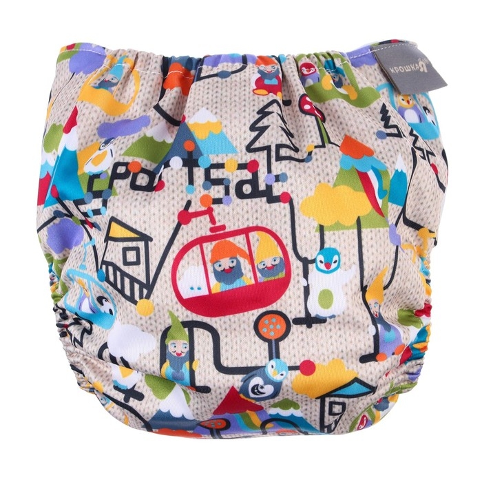 Трусики-подгузник, многоразовый, «Гномики», Крошка Я Трусики-подгузник, многоразовый, «Гномики», Крошка Я