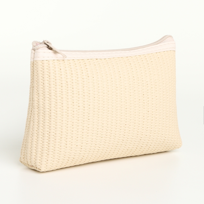 Набор косметичек 3 в 1 на молнии, цвет бежевый Набор косметичек 3 в 1 на молнии, цвет бежевый