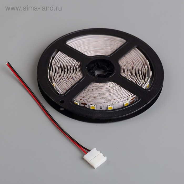 Светодиодная лента Ecola STD 5 м, IP20, SMD5050, 60 LED/м, 14.4 Вт/м, 12 В, 4200К Светодиодная лента Ecola STD 5 м, IP20, SMD5050, 60 LED/м, 14.4 Вт/м, 12 В, 4200К